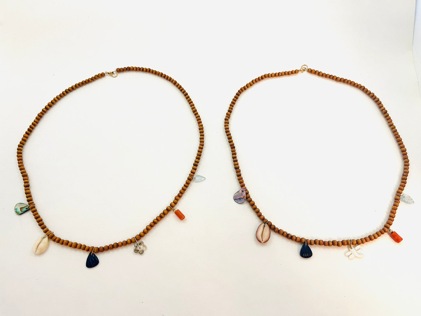 Shore Sandalwood Charm Necklace