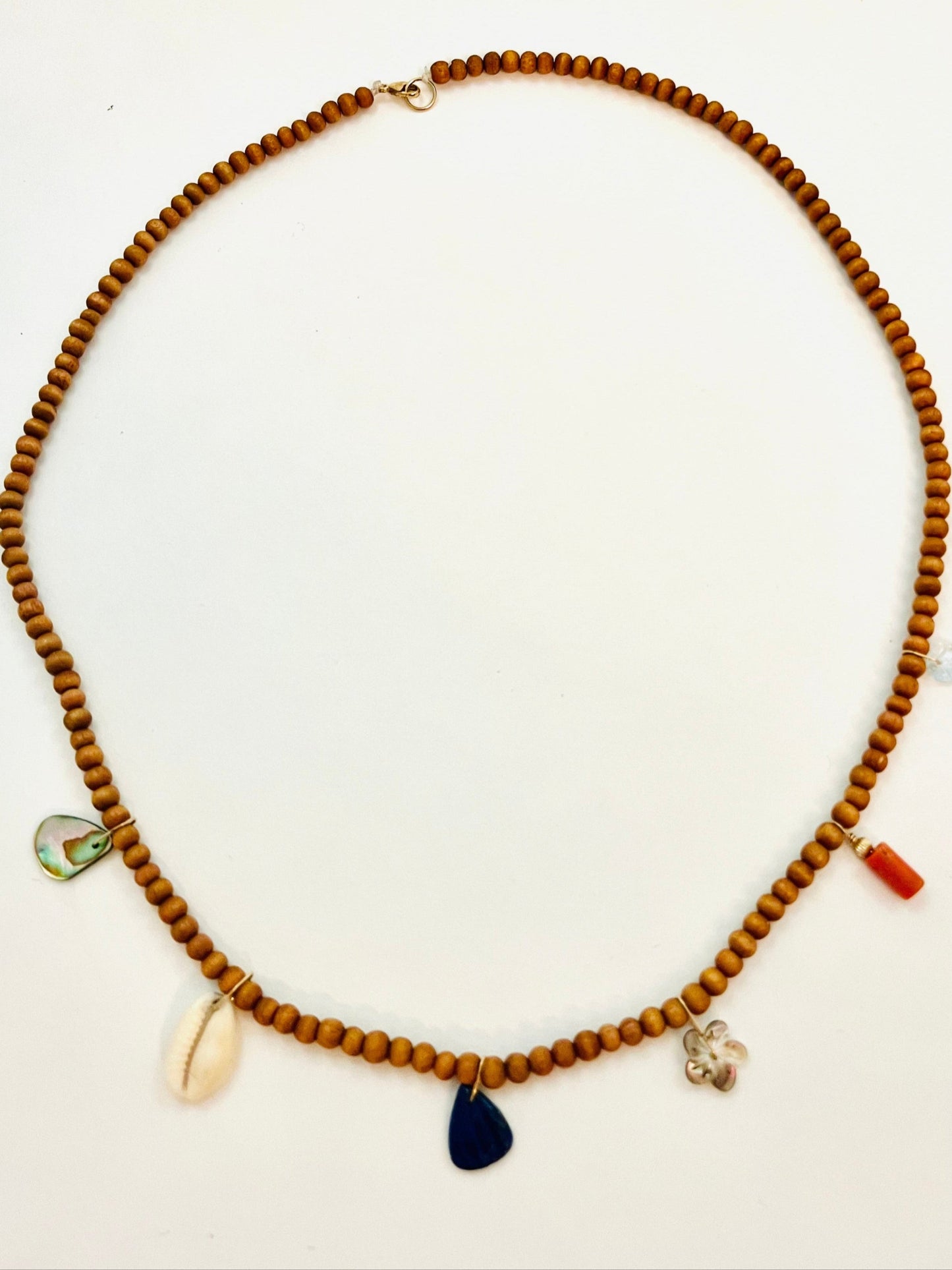 Sandalwood Charm Necklace