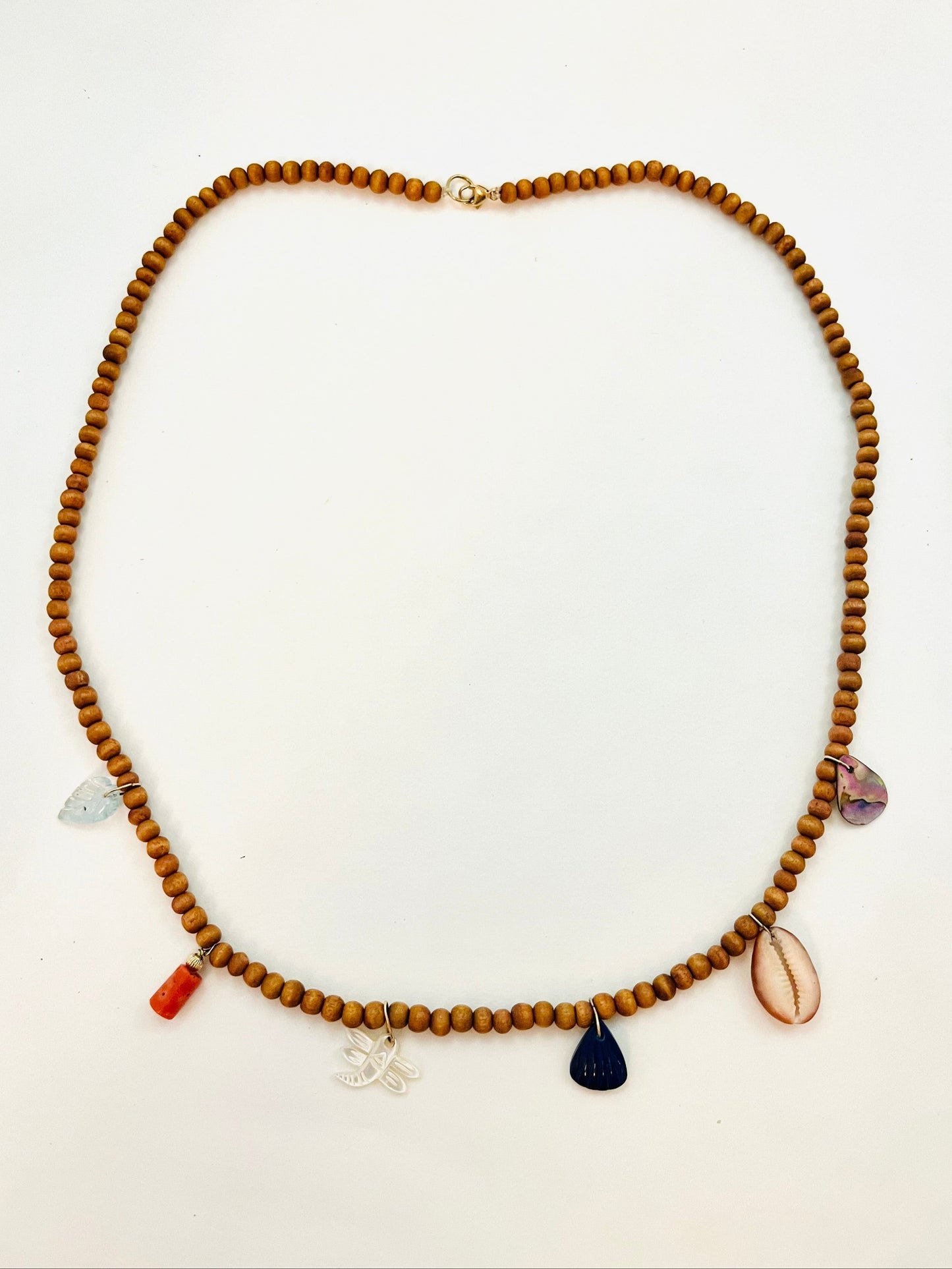 Sandalwood Charm Necklace